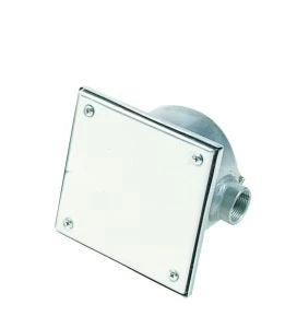 Deck box - stainless steel - IP53 rated