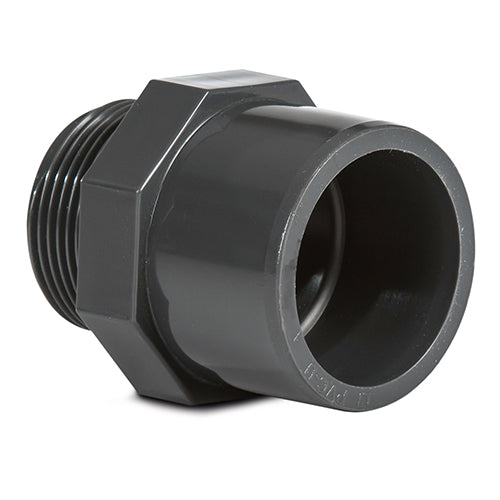 75mm - 2.5" Grey PVC Adaptor Socket P/FT