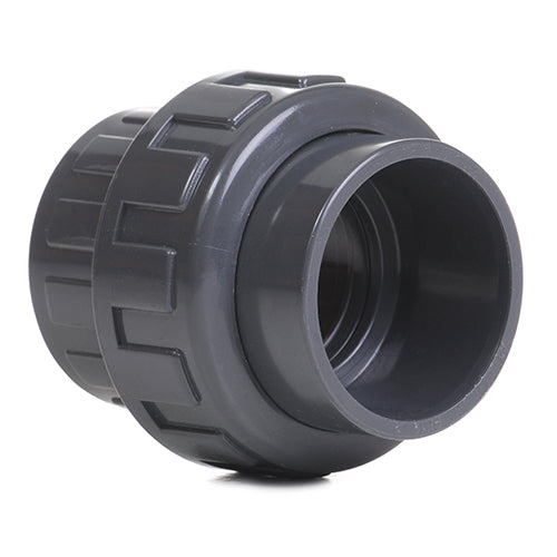 50mm Grey PVC Socket Union P/P