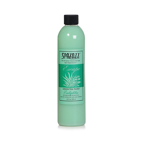 Spazazz Escape 355ml Spa Elixir - Green Tea Peony / Enlighten