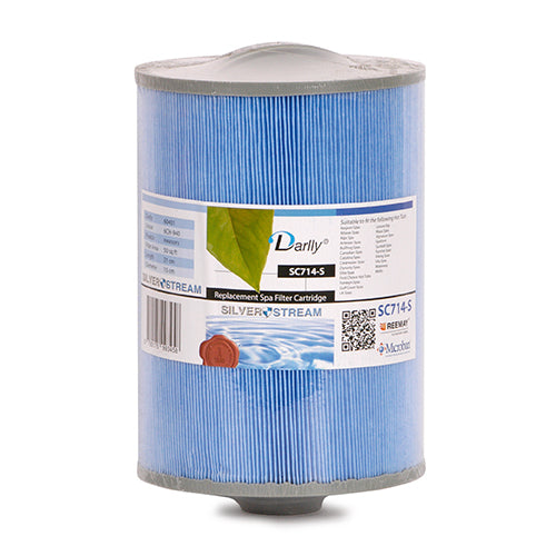 Darlly SilverStream 50' Spa Cartridge / Darlly SC714S / Filbur FC-0359 / Pleatco PWW50P3 / Unicel 6CH-940