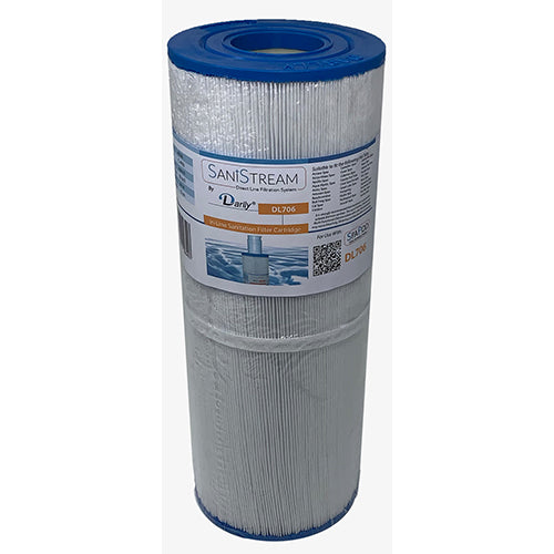 Darlly SaniStream 50' Spa Cartridge / Darlly DL706 / Filbur FC-2390 / Pleatco PRB501N / Unicel C-4950