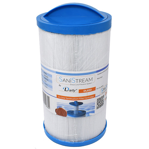 Darlly Sanistream+ 35' Spa Cartridge / Darlly DL850+ / Pleatco PWW35L / Unicel 4CH-935