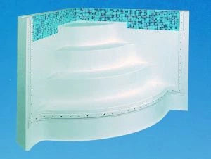 Corner step unit - standard foam backed