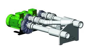 Complete Motor kit for X-Jet Fluvo - Includes: 2 x 2.2kw, 2900rpm, single phase motors, 2 x control boxes with converter and pipework manifold for X-Jet and secur 40 suctions.