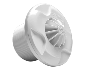 1.5" Fixed grate inlet - White - pack of 5