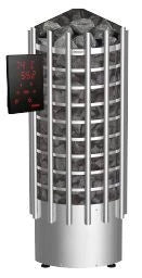 Glow Corner TRC70XE 9.0 kW Steel - add 80kg stones