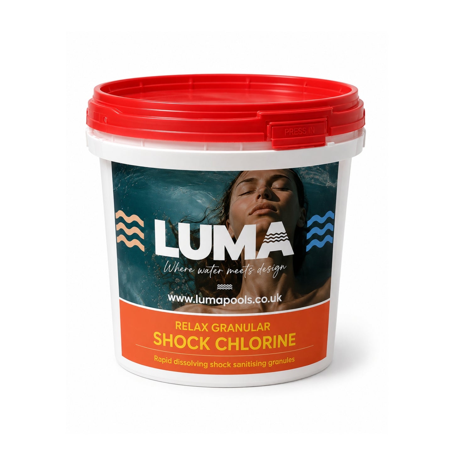 Luma Premium Granular Shock Chlorine 5kg | Swimming Pool Shock Treatment