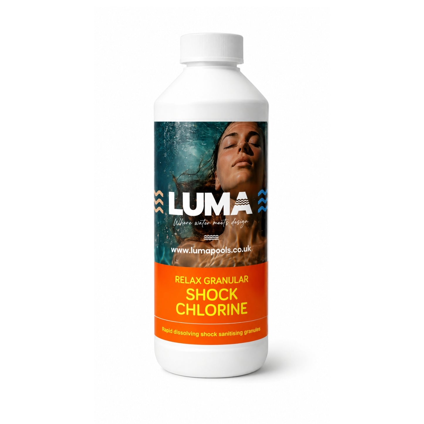 Luma Premium Granular Shock Chlorine 1kg | Swimming Pool Shock Treatment