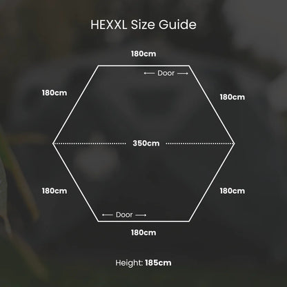 HEXXL | PORTABLE SAUNA | ENTERPRISE - BUSINESS PACKAGE (8–10 People)