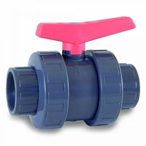 1.5" Double union ball valve