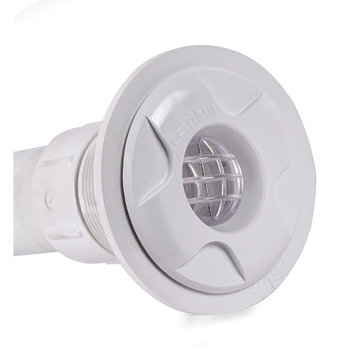 Certikin Plumbed 1.5" White Liner Eyeball Inlet - ZHD53LT