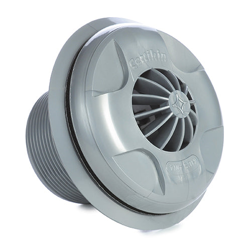 Certikin 1.5" Grey Metallic Liner Fixed Grate Inlet - HD54LSG