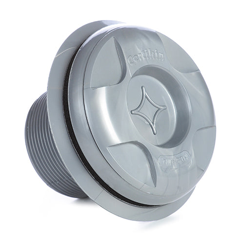 Certikin 1.5" Grey Metallic Liner Vacuum Fitting - HD20LSG