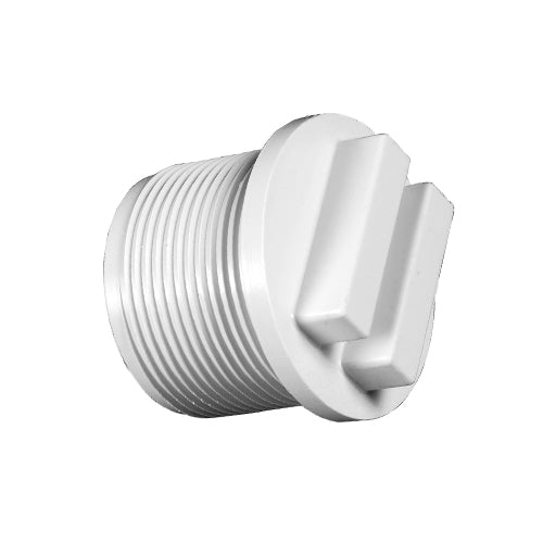 Hayward  1.5"-2" White Vacuum Fitting Plug & O-ring (Thread 33mm)