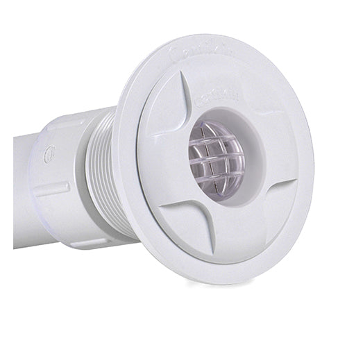 Certikin Plumbed 1.5" White Concrete Eyeball Inlet - ZHD53C