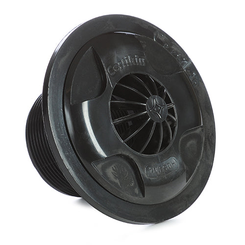 Certikin 1.5" Black Concrete Fixed Grate Inlet - HD54CB
