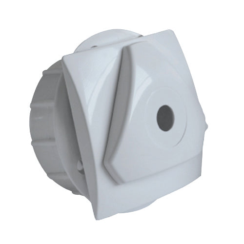 Weltico White Adjustable Inlet Triangle 1.5" - Concrete