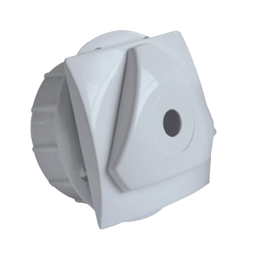 Weltico White Adjustable Inlet Triangle 1.5" - Concrete