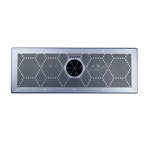 EVAstream Wide Single Turbine Faceplate ABS Silver Grey