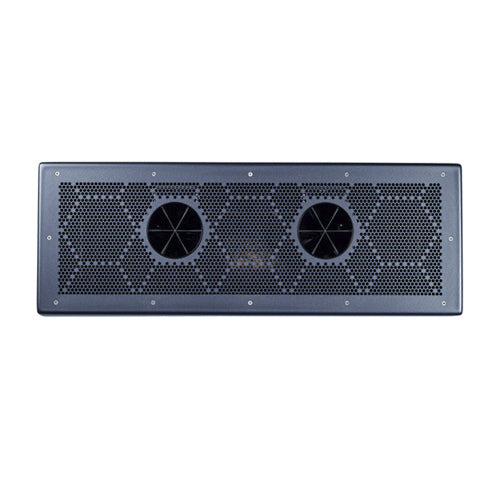 EVAstream Wide Dual Turbine Faceplate ABS Anthracite Grey