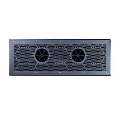 EVAstream Wide Dual Turbine Faceplate ABS Anthracite Grey