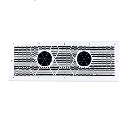 EVAstream Wide Dual Turbine Faceplate ABS White