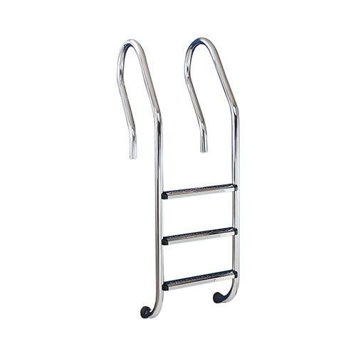 Flexinox 1.7" Stainless Steel 3 Tread Parallel-Look Ladder