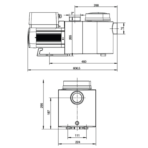 PPG Inverpro 25 VS 1.1kW 1 Phase Pump