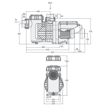 Speck Eco Flex 2.20kW 1 Phase Pump