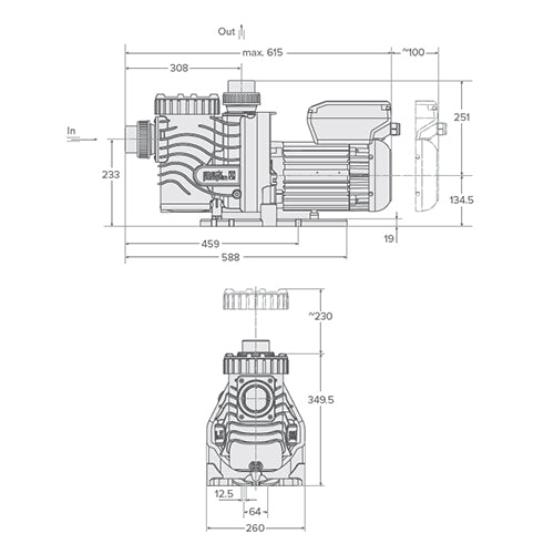 Speck EasyFit Eco VS 1.10kW 1 Phase Pump