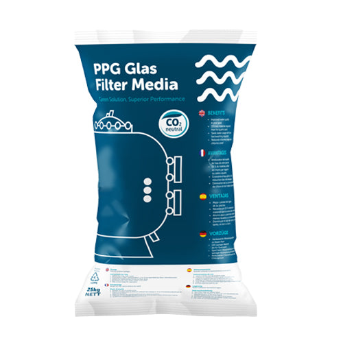 PPG Glass Filter Media 25kg Grade 3