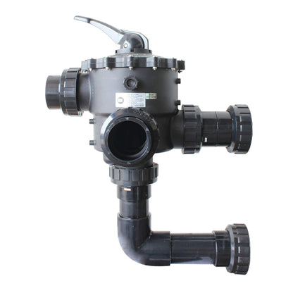 Waterco 4" 6 Port Side Mount Mulltiport Valve