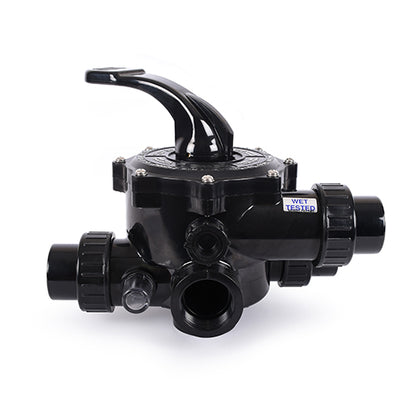 Waterco 1.5" Side Mount Multiport Valve with Unions, for SM500, SM600, LSR 16-24