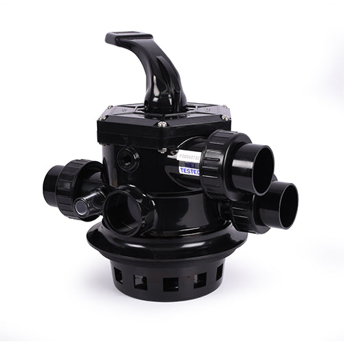 Waterco 1.5" Top Mount Multiport Valve, Clamp Type. For E400, E450, T400, T450