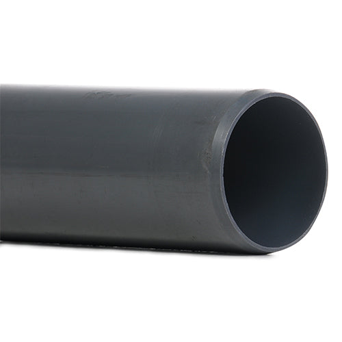1.5" Grey PVC Class D Pipe Per 3 Metre