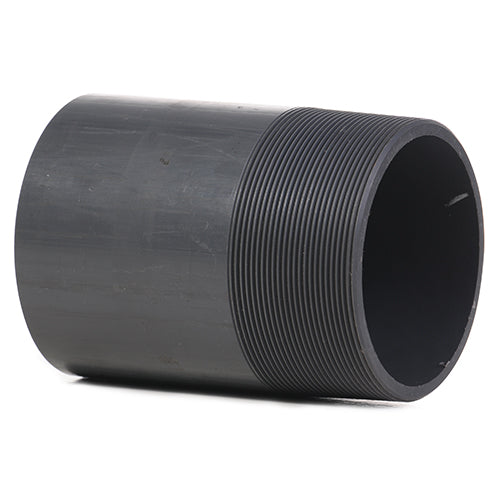 4" Grey PVC Nipple P/T