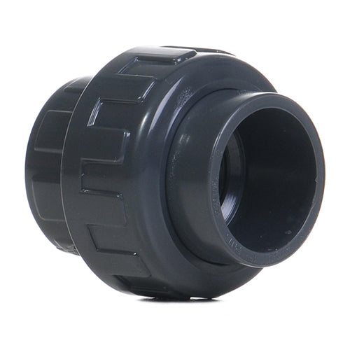 1" Grey PVC Socket Union P/P