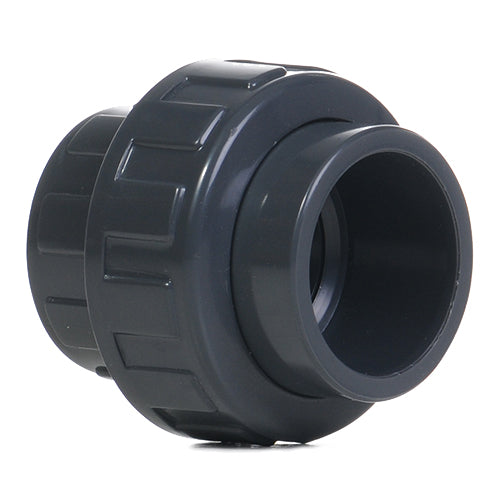 1.25" Grey PVC Socket Union P/P