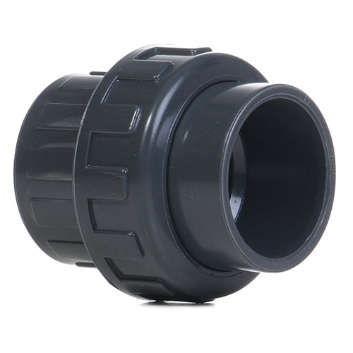 1.5" Grey PVC Socket Union P/P