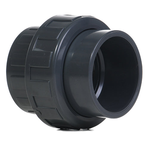 3" Grey PVC Socket Union P/P