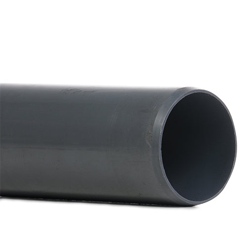 125mm Grey PVC 10 Bar Pipe Per 3 Metre
