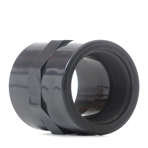 32mm - 1" Grey PVC Adaptor Socket P/FT