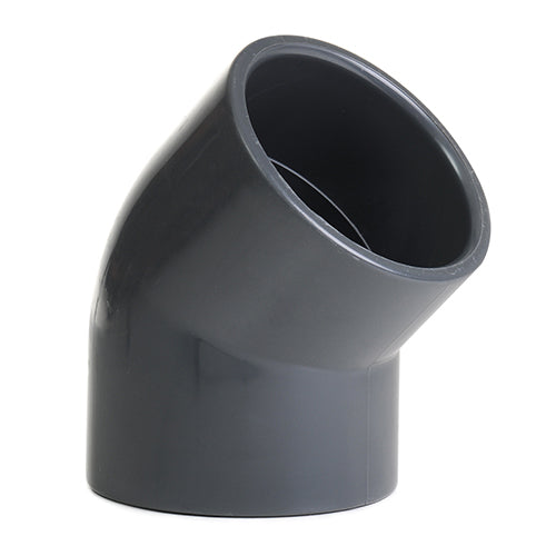 25mm Grey PVC 45 Degree Elbow P/P