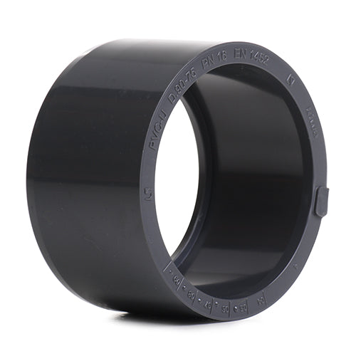 90mm - 75mm Grey PVC Reducer P/P