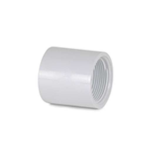 1.5" White PVC Socket P/T