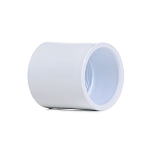 2" White PVC Socket P/T