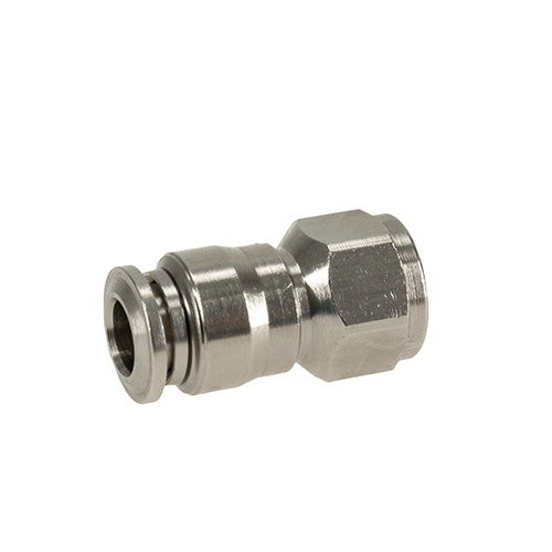 Compressor Brass / Chrome-plated Ball Valve 1/4"F x 1/4"M