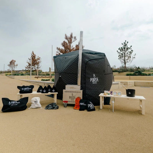 KABIN | PORTABLE SAUNA | THE COMPLETE SAUNA KIT (6–8 People)