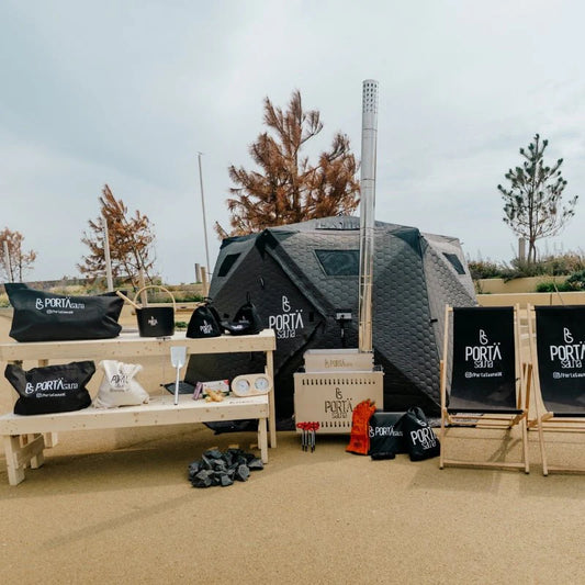 HEXXL | PORTABLE SAUNA | ENTERPRISE - BUSINESS PACKAGE (8–10 People)